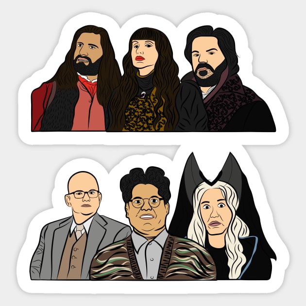 What We Do In the Shadows Sticker by MarinaMenezzes